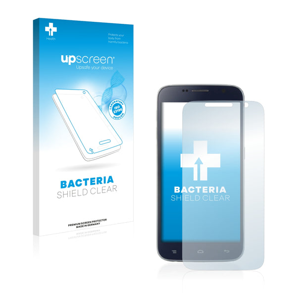 upscreen Bacteria Shield Clear Premium Antibacterial Screen Protector for Landvo L8