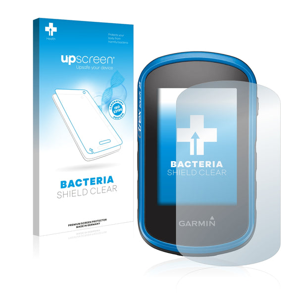 upscreen Bacteria Shield Clear Premium Antibacterial Screen Protector for Garmin eTrex Touch 25