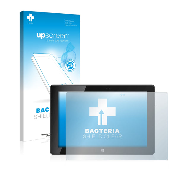 upscreen Bacteria Shield Clear Premium Antibacterial Screen Protector for Mediacom WinPad 10.1 W101 3G