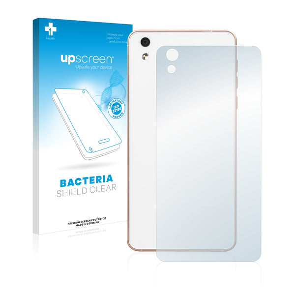 upscreen Bacteria Shield Clear Premium Antibacterial Screen Protector for Medion Life X5020 (MD 99367) (Back)