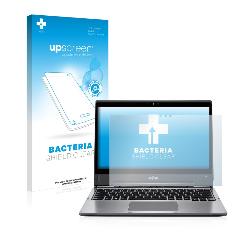 upscreen Bacteria Shield Clear Premium Antibacterial Screen Protector for Fujitsu Lifebook T935