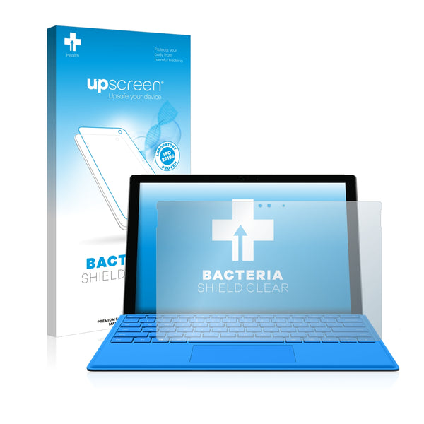 upscreen Bacteria Shield Clear Premium Antibacterial Screen Protector for Microsoft Surface Pro 4