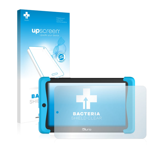 upscreen Bacteria Shield Clear Premium Antibacterial Screen Protector for Kurio Tab 2 Motion 7