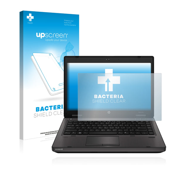 upscreen Bacteria Shield Clear Premium Antibacterial Screen Protector for HP ProBook 6470b