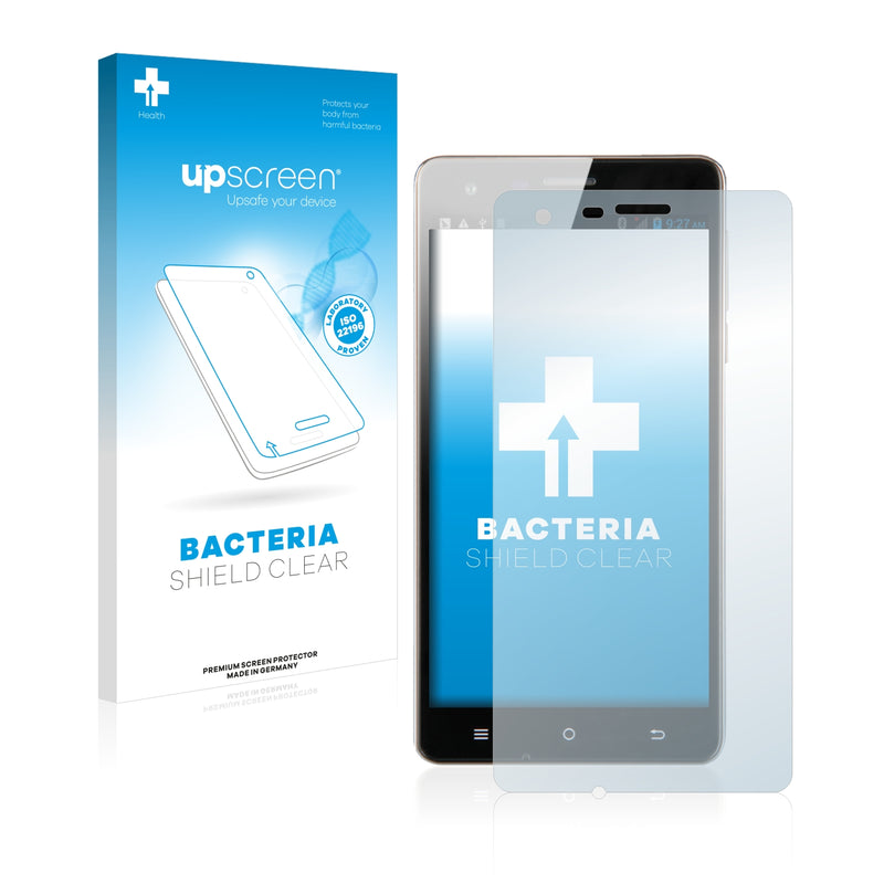 upscreen Bacteria Shield Clear Premium Antibacterial Screen Protector for Cubot S350