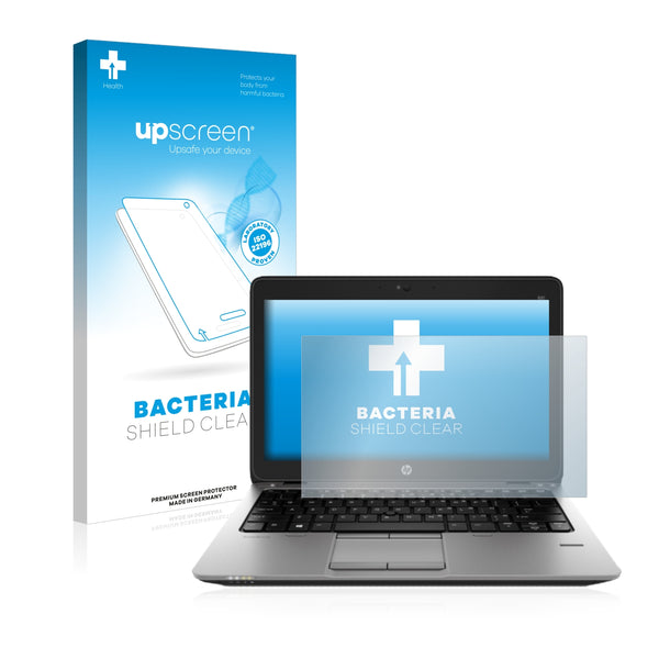 upscreen Bacteria Shield Clear Premium Antibacterial Screen Protector for HP EliteBook 820 G1 Non-Touch