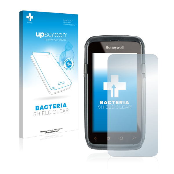 upscreen Bacteria Shield Clear Premium Antibacterial Screen Protector for Honeywell Dolphin CT50