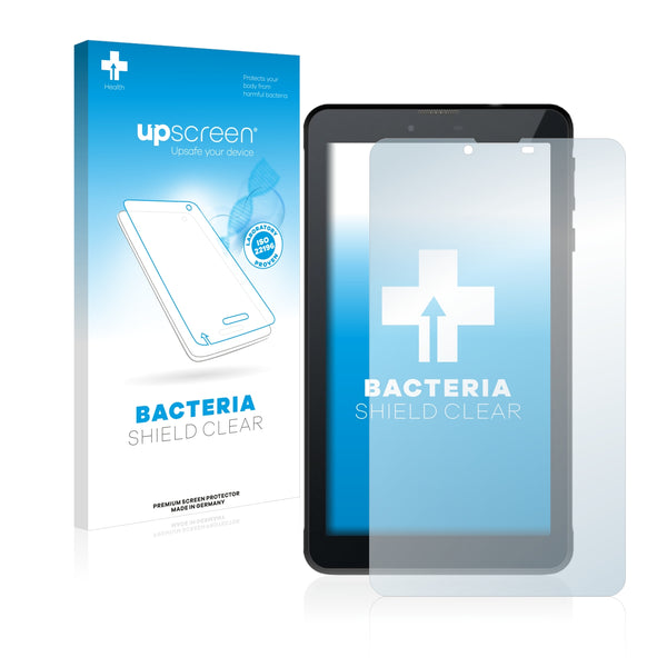 upscreen Bacteria Shield Clear Premium Antibacterial Screen Protector for Odys Rapid 7 LTE