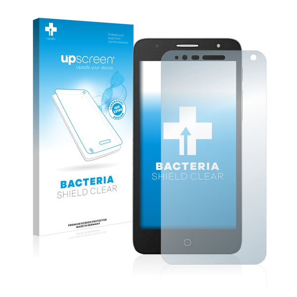 upscreen Bacteria Shield Clear Premium Antibacterial Screen Protector for Alcatel One Touch Pop 4 (5)