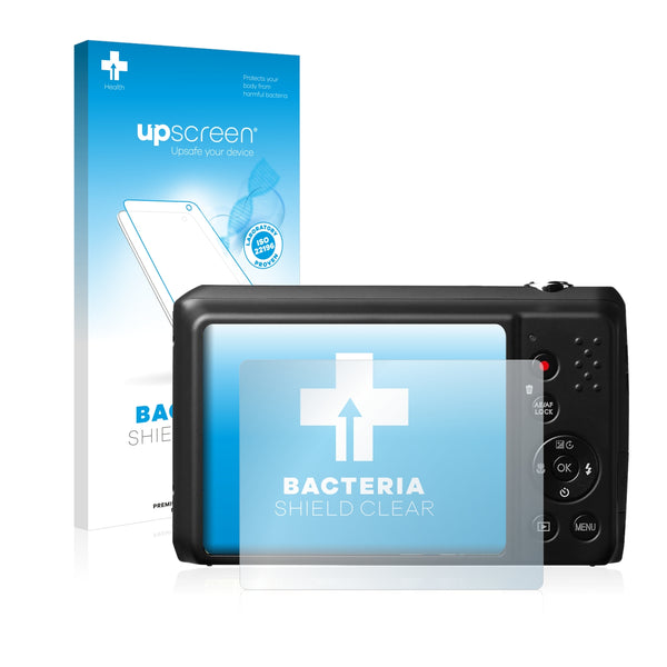 upscreen Bacteria Shield Clear Premium Antibacterial Screen Protector for Medion Life P44022 (MD87270)