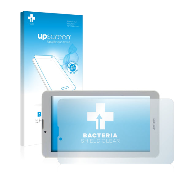 upscreen Bacteria Shield Clear Premium Antibacterial Screen Protector for Archos 70c Xenon