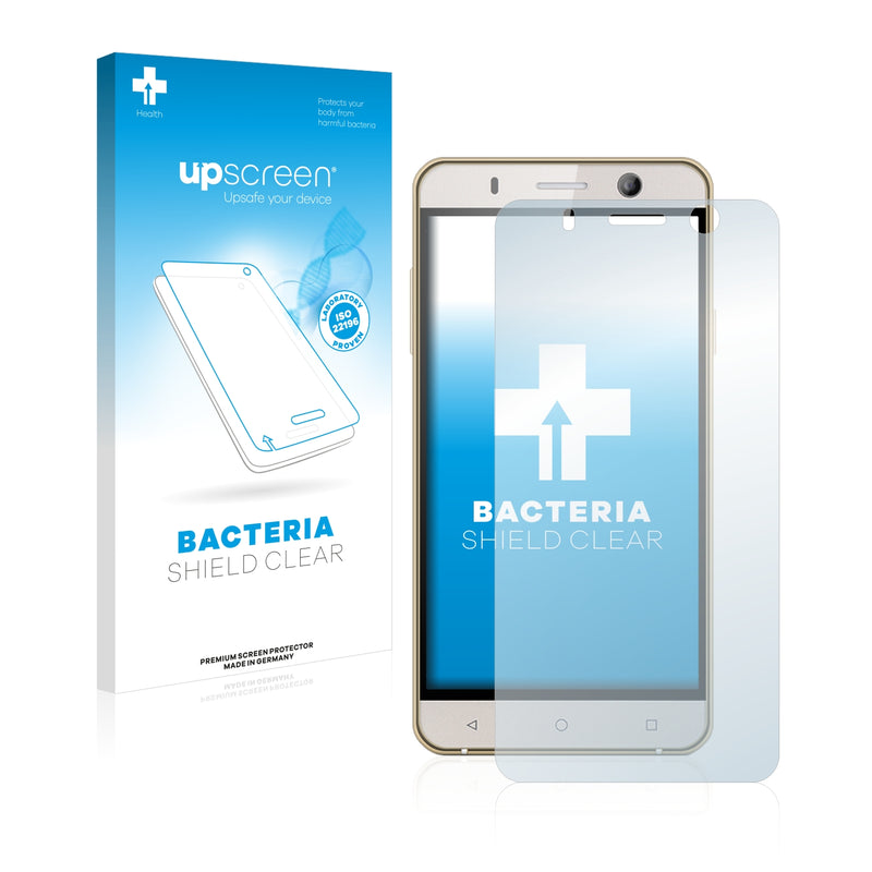upscreen Bacteria Shield Clear Premium Antibacterial Screen Protector for Landvo XM100