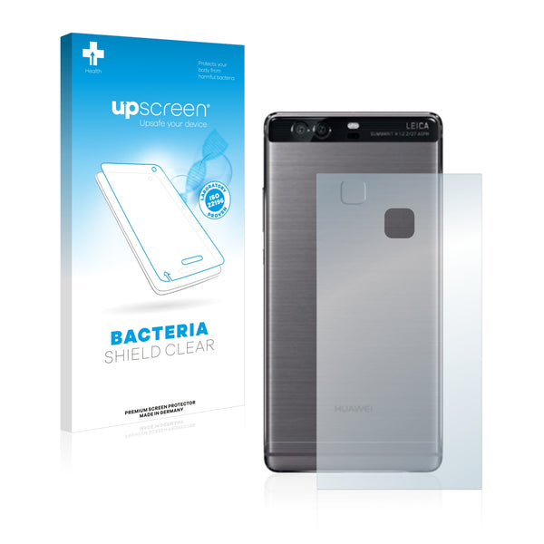 upscreen Bacteria Shield Clear Premium Antibacterial Screen Protector for Huawei P9 Plus (Back)