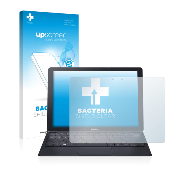 upscreen Bacteria Shield Clear Premium Antibacterial Screen Protector for Samsung Galaxy Tab Pro S 12.0