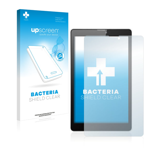 upscreen Bacteria Shield Clear Premium Antibacterial Screen Protector for Teclast P80 3G (Cam right)