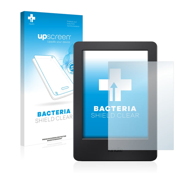 upscreen Bacteria Shield Clear Premium Antibacterial Screen Protector for Amazon Kindle for Kids