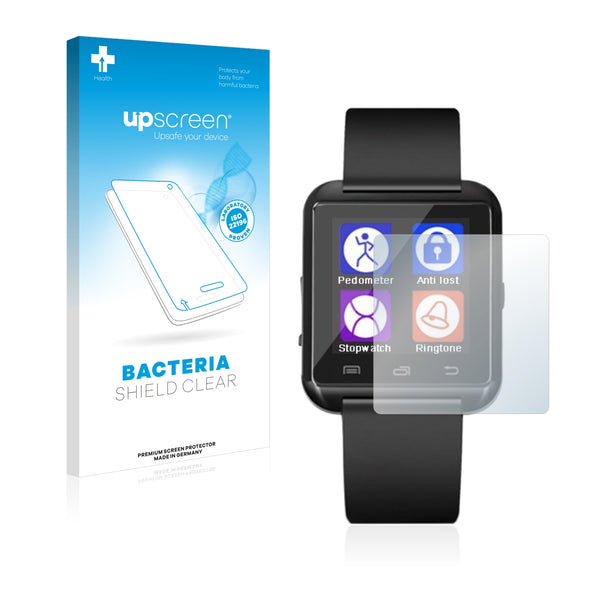 upscreen Bacteria Shield Clear Premium Antibacterial Screen Protector for Highdas U8