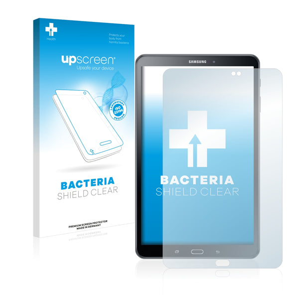 upscreen Bacteria Shield Clear Premium Antibacterial Screen Protector for Samsung Galaxy Tab A 10.1 2016 SM-T585