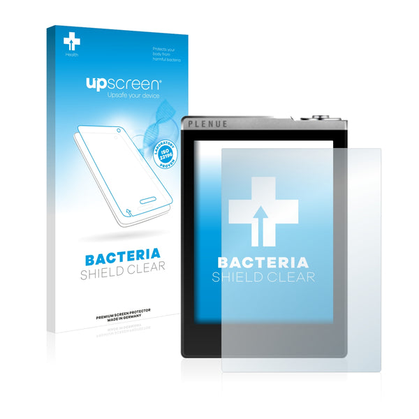 upscreen Bacteria Shield Clear Premium Antibacterial Screen Protector for Cowon Plenue D