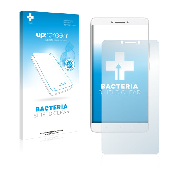 upscreen Bacteria Shield Clear Premium Antibacterial Screen Protector for Xiaomi Mi Max