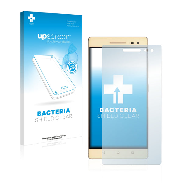 upscreen Bacteria Shield Clear Premium Antibacterial Screen Protector for Lenovo Phab 2