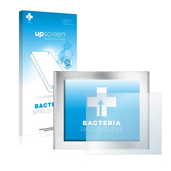 upscreen Bacteria Shield Clear Premium Antibacterial Screen Protector for Siemens Simatic MP 277 Inox