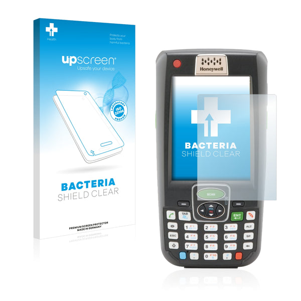 upscreen Bacteria Shield Clear Premium Antibacterial Screen Protector for Honeywell Dolphin 9700hc