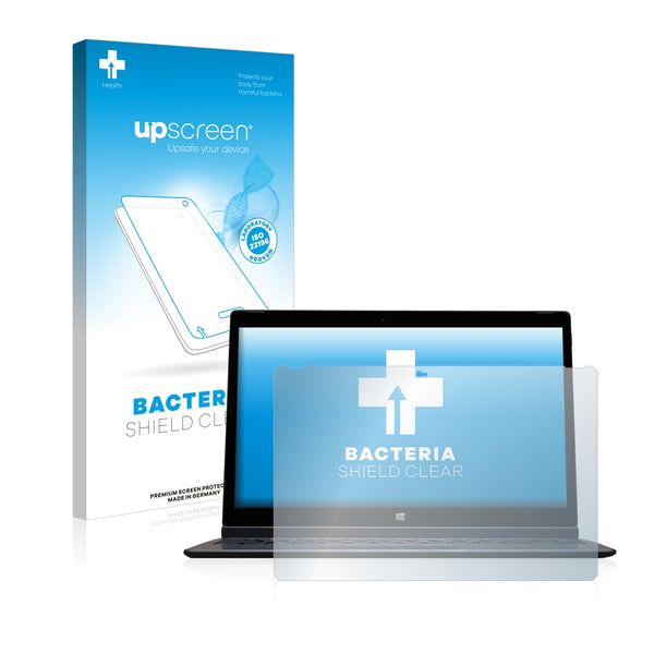 upscreen Bacteria Shield Clear Premium Antibacterial Screen Protector for Dell Latitude 12 7275