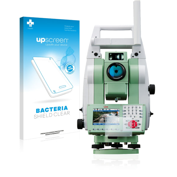 upscreen Bacteria Shield Clear Premium Antibacterial Screen Protector for Leica Viva TS15