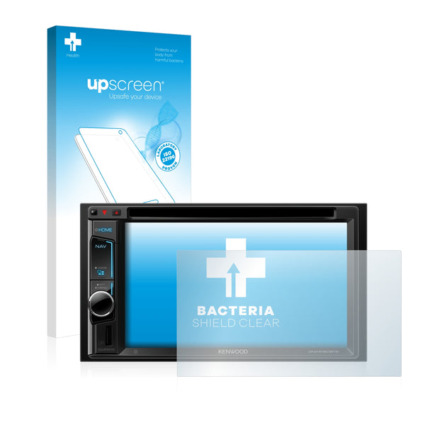upscreen Bacteria Shield Clear Premium Antibacterial Screen Protector for Kenwood DNX5160DABS