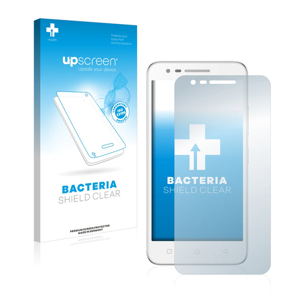 upscreen Bacteria Shield Clear Premium Antibacterial Screen Protector for Lenovo Vibe C2