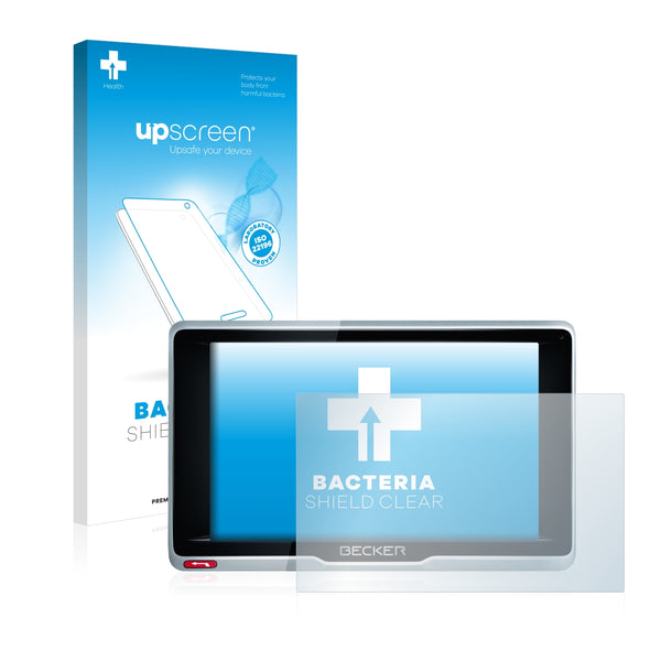 upscreen Bacteria Shield Clear Premium Antibacterial Screen Protector for Becker active.5s EU