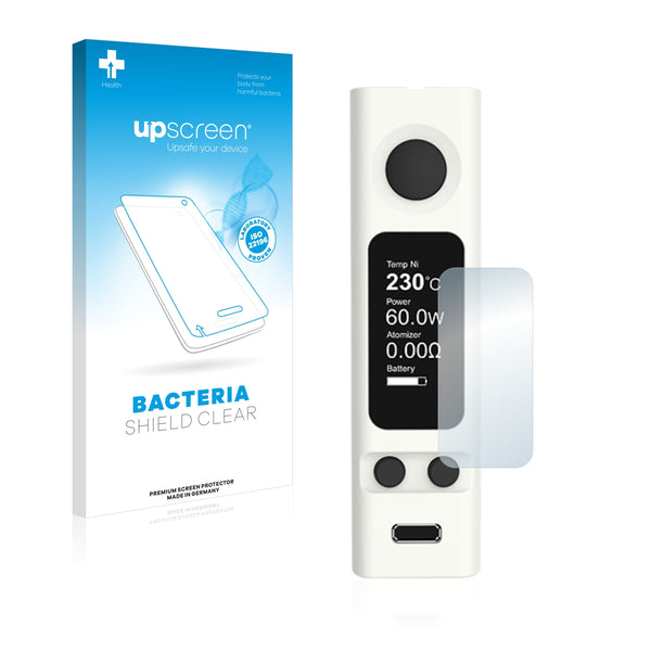 upscreen Bacteria Shield Clear Premium Antibacterial Screen Protector for Joyetech eVic VTwo Mini