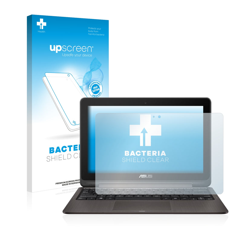 upscreen Bacteria Shield Clear Premium Antibacterial Screen Protector for Asus VivoBook Flip TP201SA