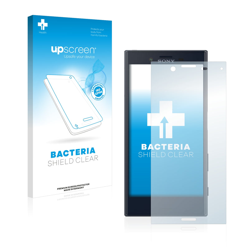 upscreen Bacteria Shield Clear Premium Antibacterial Screen Protector for Sony Xperia X Compact