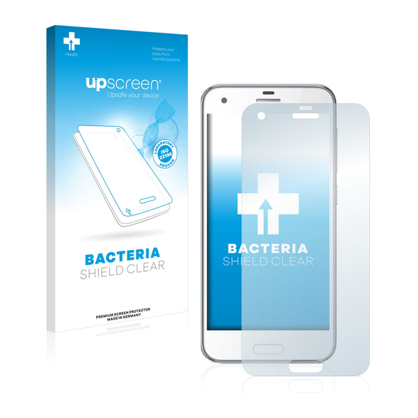 upscreen Bacteria Shield Clear Premium Antibacterial Screen Protector for HTC One A9s