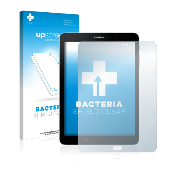 upscreen Bacteria Shield Clear Premium Antibacterial Screen Protector for Samsung Galaxy Tab S3 9.7