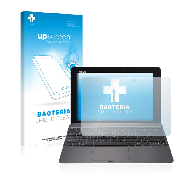 upscreen Bacteria Shield Clear Premium Antibacterial Screen Protector for Asus Transformer Book T100H