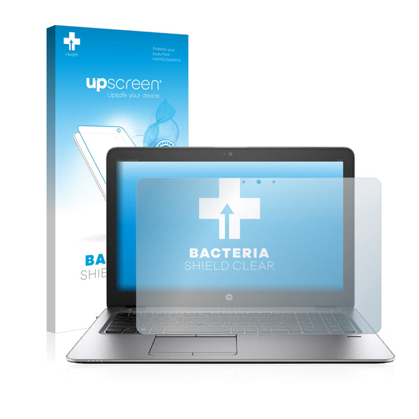 upscreen Bacteria Shield Clear Premium Antibacterial Screen Protector for HP EliteBook 850 G3 Touch