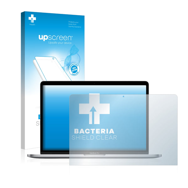 upscreen Bacteria Shield Clear Premium Antibacterial Screen Protector for Apple MacBook Pro 13 2016