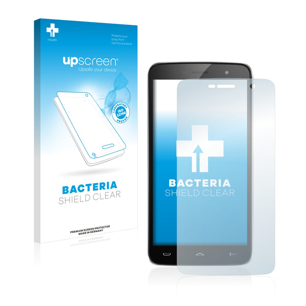 upscreen Bacteria Shield Clear Premium Antibacterial Screen Protector for Doogee Homtom HT17 Pro
