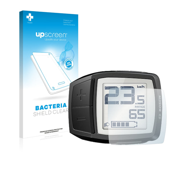 upscreen Bacteria Shield Clear Premium Antibacterial Screen Protector for Bosch Purion