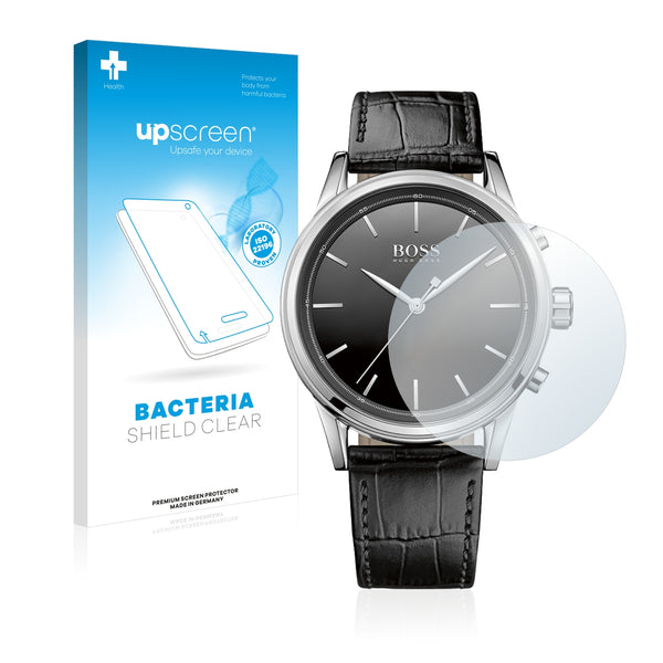 upscreen Bacteria Shield Clear Premium Antibacterial Screen Protector for Boss Smart Classic