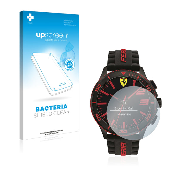 upscreen Bacteria Shield Clear Premium Antibacterial Screen Protector for Scuderia Ferrari XX Ultraveloce