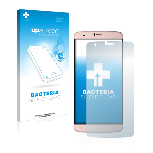 upscreen Bacteria Shield Clear Premium Antibacterial Screen Protector for iNew U9