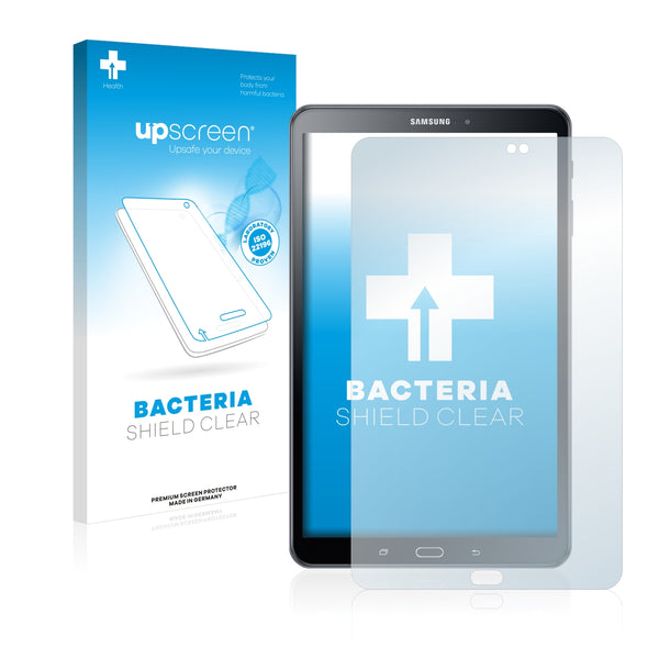 upscreen Bacteria Shield Clear Premium Antibacterial Screen Protector for Samsung Galaxy Tab A 10.1 2016 SM-T580