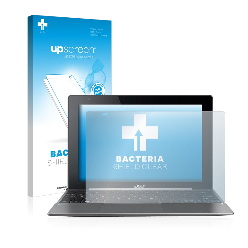 upscreen Bacteria Shield Clear Premium Antibacterial Screen Protector for Acer Aspire Switch 10 V SW5-014
