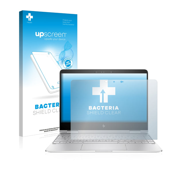 upscreen Bacteria Shield Clear Premium Antibacterial Screen Protector for HP Spectre x360 13-w033ng