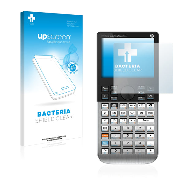 upscreen Bacteria Shield Clear Premium Antibacterial Screen Protector for HP Prime