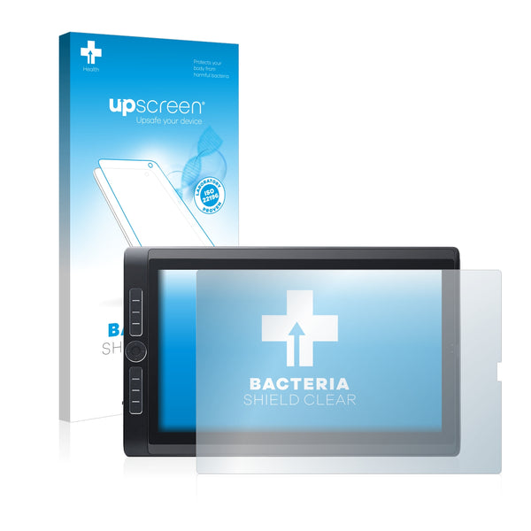 upscreen Bacteria Shield Clear Premium Antibacterial Screen Protector for Wacom MobileStudio pro 16